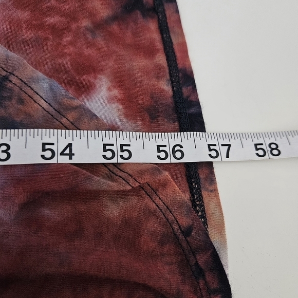 NWT Venus RUCHED TIE DYE MAXI DRESS Size Large - Picture 11 of 13